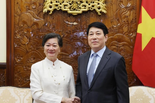 State President bids farewell to Cambodian Ambassador