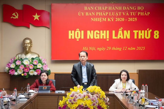 Hội nghị lần thứ 8, Ban Chấp hành Đảng bộ Ủy ban Pháp luật và Tư pháp