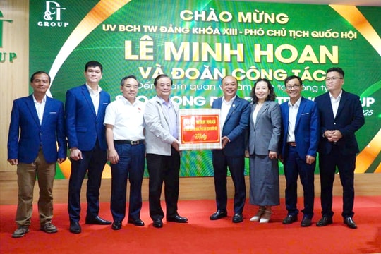 Phó Chủ tịch Quốc hội Lê Minh Hoan thăm, làm việc tại Công ty Duy Trang Group