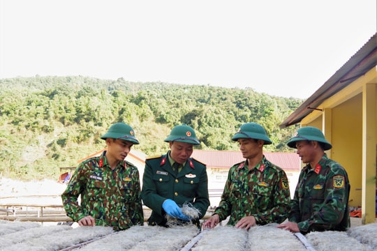 Sắc xuân cùng miến dong Trường Sơn