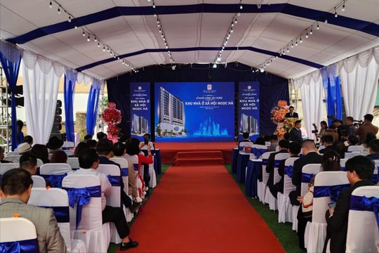Phú Thọ: Khởi công thêm dự án nhà ở xã hội tại phường Thanh Miếu