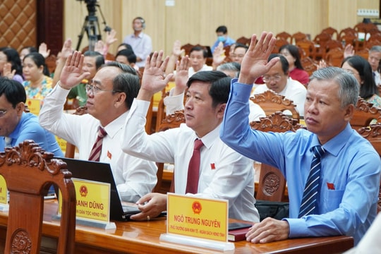 HĐND tỉnh An Giang Khóa X thông qua 25 nghị quyết