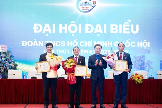 Đại hội đại biểu Đoàn TNCS Hồ Chí Minh Quốc hội lần thứ I, nhiệm kỳ 2025 - 2030