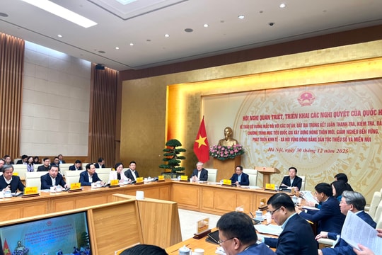 Thủ tướng Phạm Minh Chính chủ trì Hội nghị quán triệt, triển khai các Nghị quyết của Quốc hội