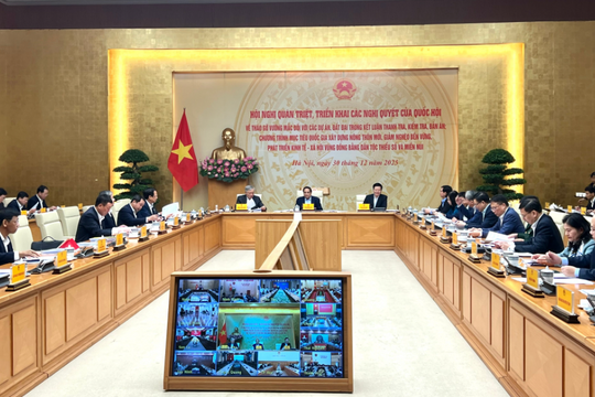 Phấn đấu hoàn thành ''chiến dịch Quang Trung'' trước 15/1/2026