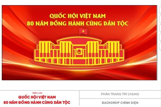 Trưng bày tài liệu, sách, báo, tranh cổ động chào mừng kỷ niệm 80 năm Quốc hội Việt Nam