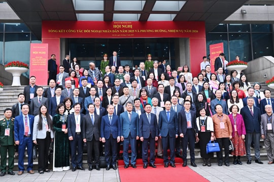 Đối ngoại nhân dân là một trụ cột chiến lược của nền ngoại giao toàn diện, hiện đại