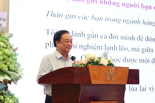 Phó Chủ tịch Quốc hội Lê Minh Hoan dự tọa đàm “Gặp gỡ Vietrisa: Một triệu ha - một chặng đường”