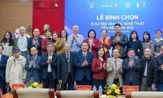 Công bố bình chọn 15 sự kiện văn học nghệ thuật tiêu biểu năm 2025
