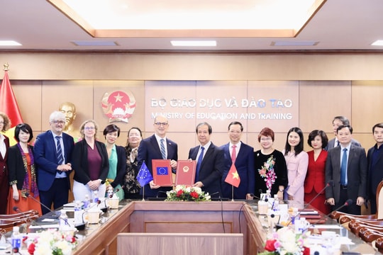 50 triệu EUR đầu tư cho Dự án “Chương trình hợp tác Việt Nam – EU về giáo dục nghề nghiệp”