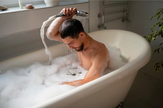 Tắm nước nóng thường xuyên mùa đông: Cảnh báo với sức khỏe sinh sản nam giới
