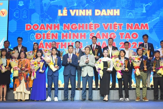 TP. Hồ Chí Minh: Vinh danh gần 60 doanh nghiệp Việt Nam điển hình sáng tạo năm 2025
