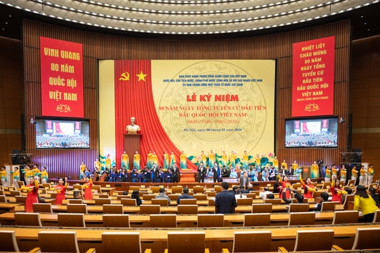 Xem truyền hình trực tiếp Lễ kỷ niệm 80 năm Ngày Tổng tuyển cử đầu tiên trên VTV1