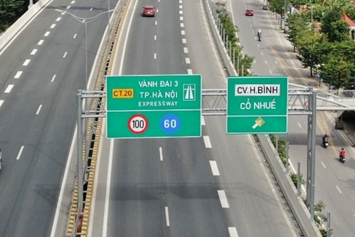 Hà Nội: Điều chỉnh giao thông, tạm cấm xe tải trên 10 tấn đi vào Vành đai 3 trên cao