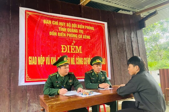 Đồn Biên phòng Cà Xèng quyết liệt triển khai đợt cao điểm phòng, chống tội phạm, giữ vững bình yên biên giới dịp Tết