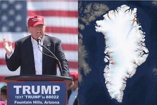 Sau Venezuela, Tổng thống Trump "bóng gió" về Greenland