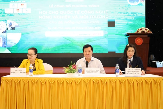 TP. Cần Thơ: 200 gian hàng tham gia trưng bày tại Hội chợ triển lãm Quốc tế Công nghệ Nông nghiệp và Môi trường