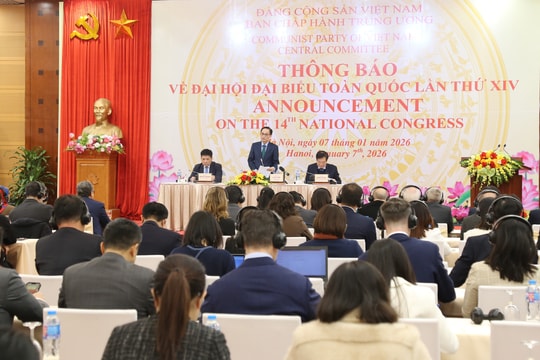 Bộ Ngoại giao thông báo về Đại hội XIV của Đảng tới cơ quan đại diện ngoại giao, tổ chức quốc tế tại Việt Nam