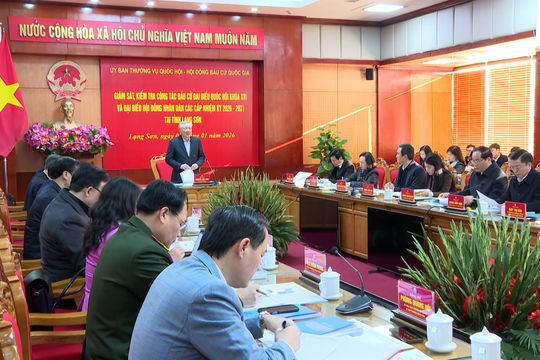 Lạng Sơn cơ bản hoàn tất các khâu chuẩn bị bầu cử, bảo đảm đúng cơ cấu, số dư theo quy định