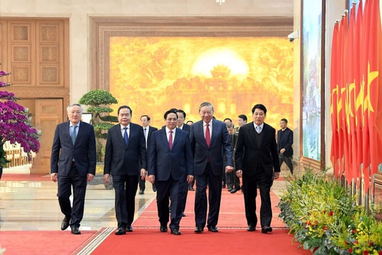 Tổng Bí thư Tô Lâm dự Hội nghị tổng kết công tác năm 2025, triển khai công tác năm 2026 của Chính phủ và chính quyền địa phương