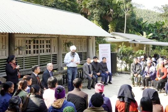 Canada supports sustainable livelihood recovery in Lao Cai