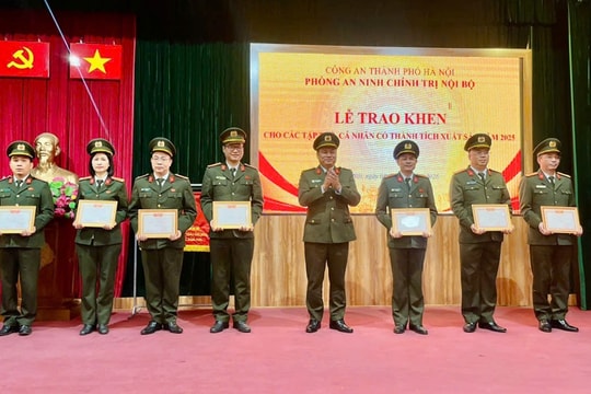 An ninh chính trị nội bộ Hà Nội: Điểm tựa vững chắc cho ngày hội lớn của đất nước