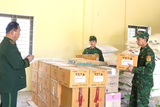 Quảng Trị: Tăng cường kiểm soát, quản lý khu vực biên giới dịp trước Tết Nguyên đán