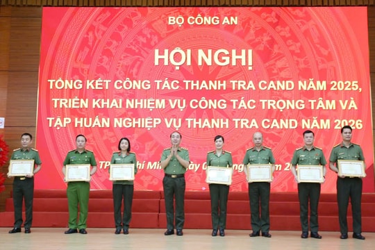 Thanh tra Công an nhân dân đổi mới mạnh mẽ, hướng tới lực lượng trong sạch, vững mạnh
