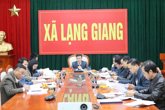 Bắc Ninh: Ban Chỉ đạo bầu cử xã Lạng Giang kiểm điểm tiến độ công tác chuẩn bị bầu cử