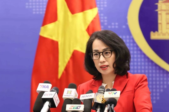 Any foreign activities in Hoang Sa without Vietnam’s permission are illegal: Spokesperson