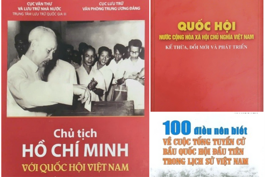 Thư viện Tổng hợp tỉnh Quảng Ngãi giới thiệu sách về Quốc hội Việt Nam