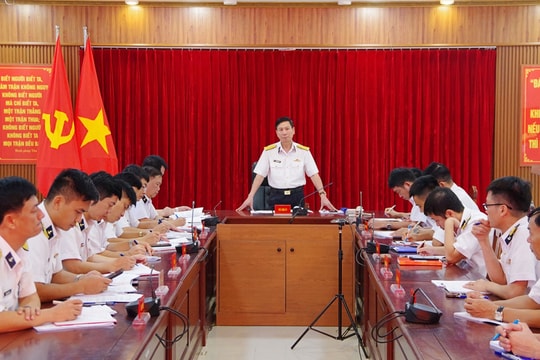 Vùng 2 Hải quân chuẩn bị công tác bầu cử cho lực lượng làm nhiệm vụ trên biển