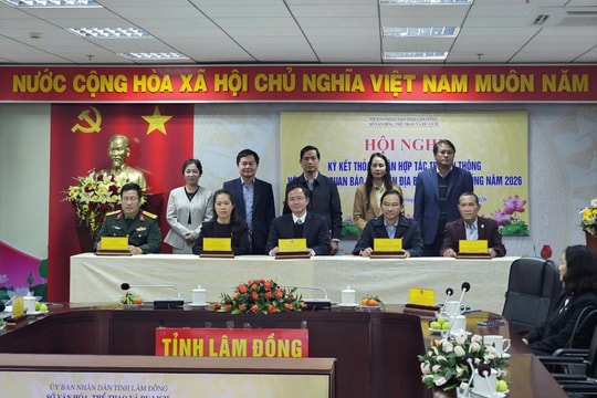 Lâm Đồng ký kết hợp tác truyền thông với 29 cơ quan báo chí