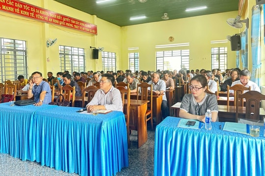 "Cầu nối" nâng cao hiệu quả hòa giải ở cơ sở