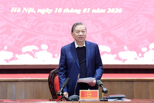 Tổng Bí thư Tô Lâm: Hà Nội phải định vị và vận hành như một trung tâm kiến tạo phát triển quốc gia