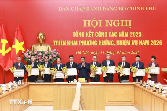 Đảng bộ Chính phủ tập trung thực hiện ''3 chiến lược tổng quát''