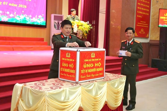 Công an Nghệ An phát động phong trào chung tay “Tết vì người nghèo - Không để ai bị bỏ lại phía sau”