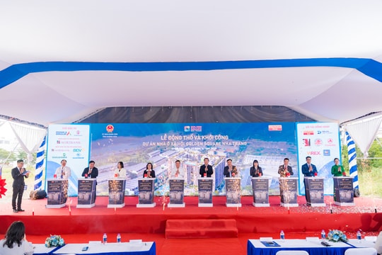 An cư lạc nghiệp cho hậu phương Quân đội và người dân lao động: Agribank tài trợ vốn tín dụng Dự án Nhà ở xã hội Square Nha Trang