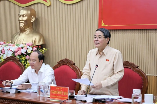 Phó Chủ tịch Quốc hội Nguyễn Đức Hải giám sát, kiểm tra công tác bầu cử tại Cà Mau