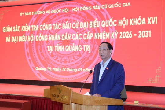 NA Vice Chairman inspects election preparations in Quang Tri