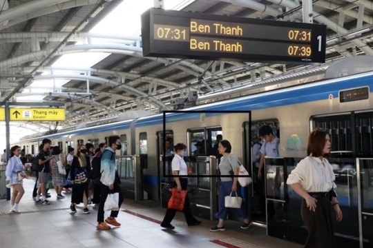 Metro Line No 1 gives strong boost to HCM City’s public transport