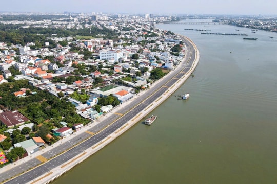 Sắp thông xe kỹ thuật tuyến đường ven sông Đồng Nai chào mừng Đại hội XIV của Đảng