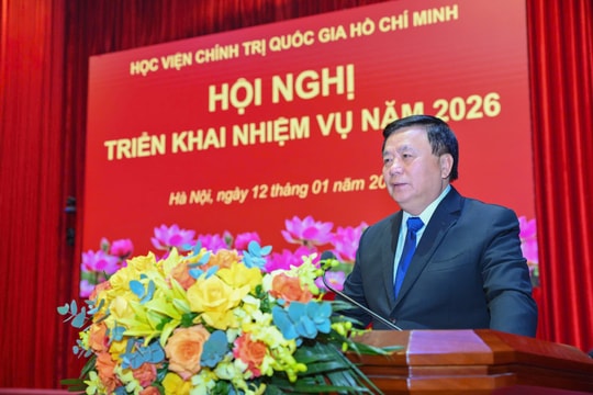 Học viện Chính trị quốc gia Hồ Chí Minh triển khai nhiệm vụ năm 2026