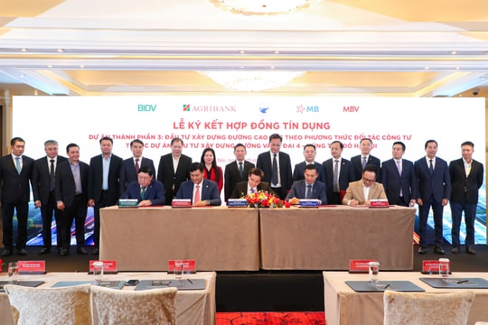 Agribank làm đầu mối thu xếp khoản tín dụng 25.453 tỷ đồng cho Dự án đường Vành đai 4 - Vùng Thủ đô Hà Nội
