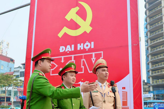 Xây dựng "lá chắn thép" bảo đảm an ninh, trật tự phục vụ Đại hội lần thứ XIV của Đảng