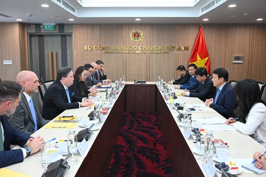 Bộ trưởng Lương Tam Quang tiếp Đại sứ Hoa Kỳ đến chào từ biệt