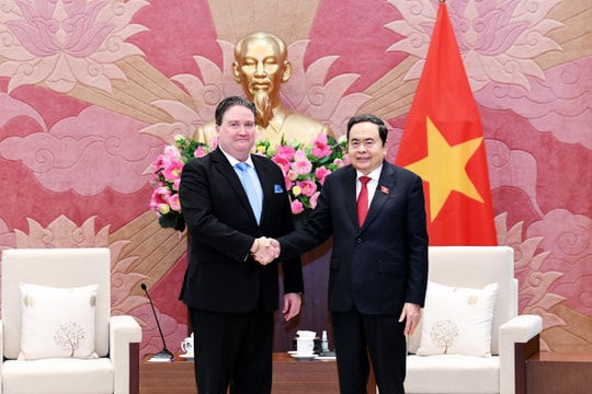Chủ tịch Quốc hội Trần Thanh Mẫn tiếp Đại sứ Hoa Kỳ tại Việt Nam