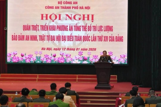 Hanoi deploys plan to ensure absolute security for 14th Party Congress