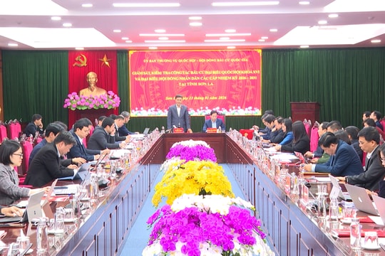 Phó Chủ tịch Quốc hội Vũ Hồng Thanh: “Từng khâu bầu cử phải chặt chẽ, đúng luật, không để bị động trước tiến độ gấp”