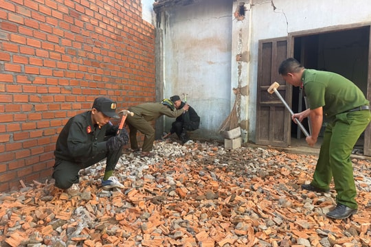 Công an Lâm Đồng tổng kết Chiến dịch Quang Trung, hoàn thành xây dựng 27 căn nhà cho người dân vùng thiên tai